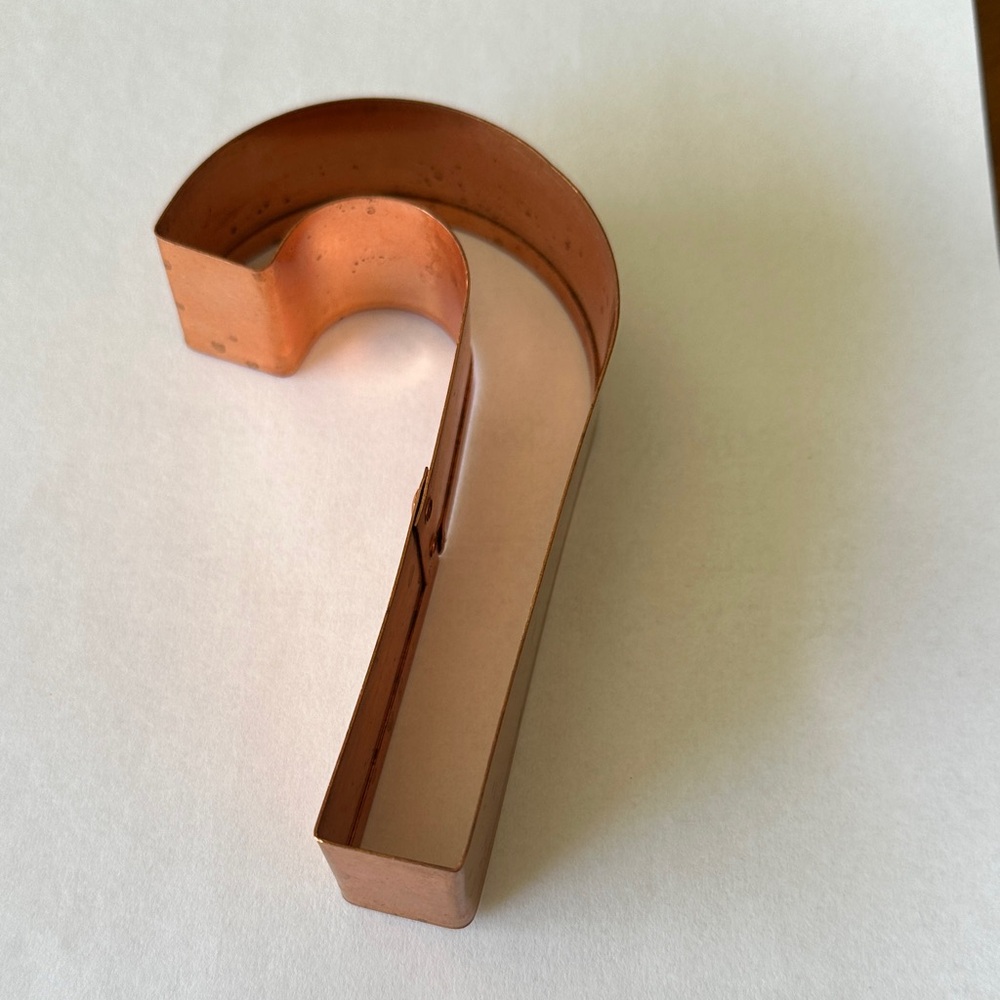 Cookie cutter- Large Brass Cookie Cutter